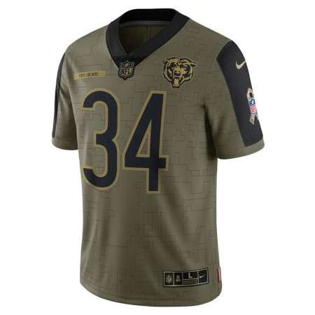 Miesten Chicago Bears NFL Pelipaita Walter Payton 34 Nike 2021 Salute to Service